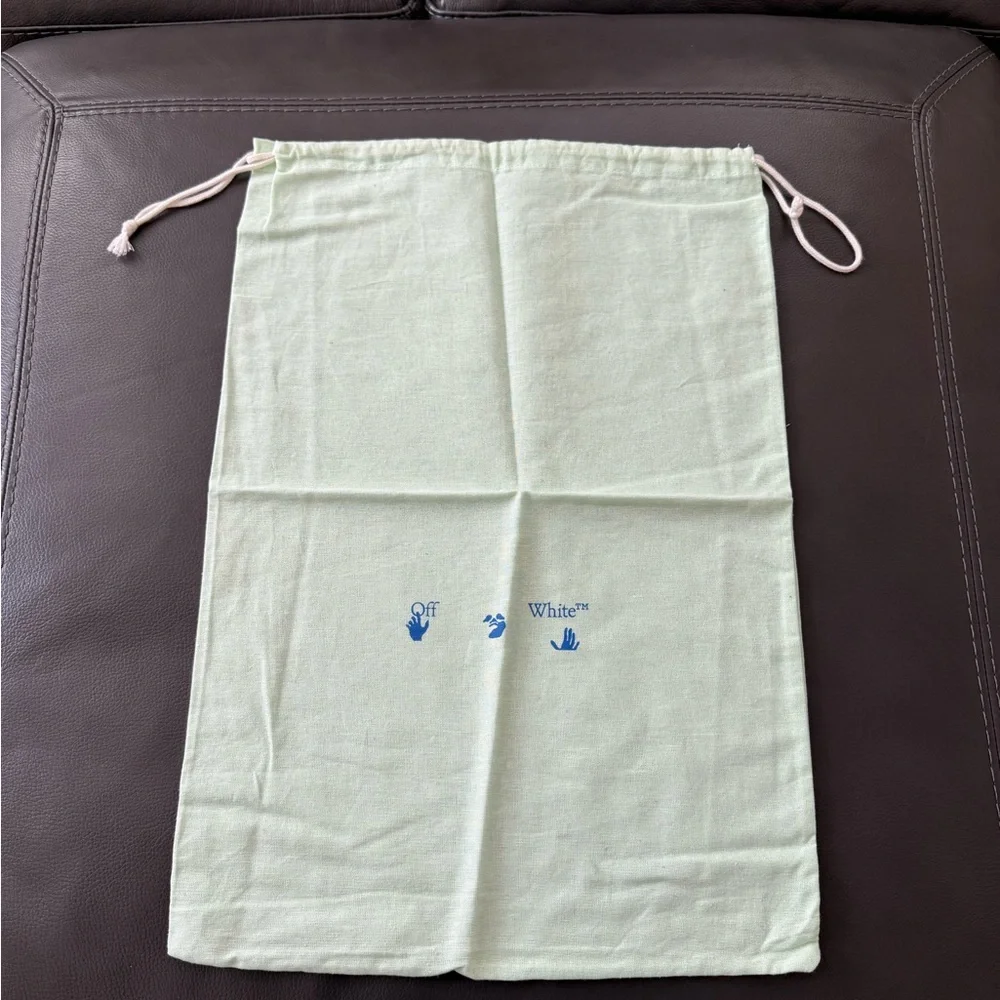 NWOT Off-White Dust Bag